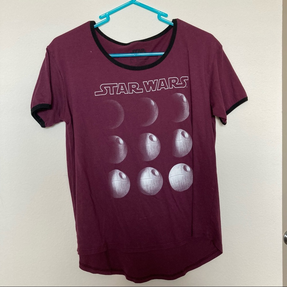 Star Wars Crew Neck T-Shirt with Black Trim